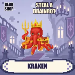 Steal a Brainrot • Kraken Secret • любая мутация • Roblox, лот №249436