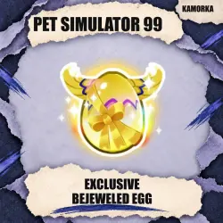 Exclusive Bejeweled Egg [Exclusive] from Pet Simulator 99 Kamorka
