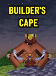 Minecraft Builder Cape Плащ Мгновенная доставка, лот №273354