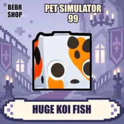 Pet Simulator 99 • Huge Koi Fish • Exclusive • Roblox
