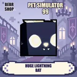 Pet Simulator 99: Huge Lightning Bat • Exclusive