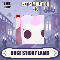 Pet Simulator 99 • Huge Sticky Lamb • Exclusive • Roblox