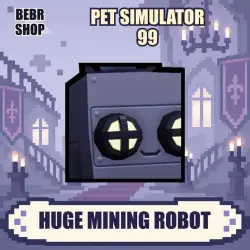 Pet Simulator 99 • Huge Mining Robot • Exclusive • Roblox