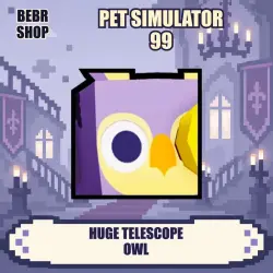 Pet Simulator 99 • Huge Telescope Owl • Exclusive • Roblox