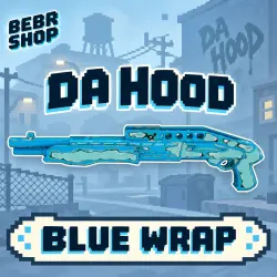 Blue Wrap — Da Hood | Roblox