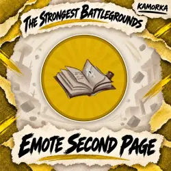 Emote Second Page [Common] from The Strongest Battlegrounds Kamorka