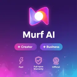 Murf AI Creator/Business 1-12M | Upgrade/Renewal | Warranty