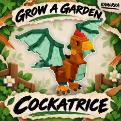 Cockatrice [Divine] from Grow a Garden Kamorka