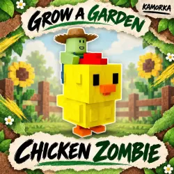Chicken Zombie [Mythical] from Grow a Garden Kamorka