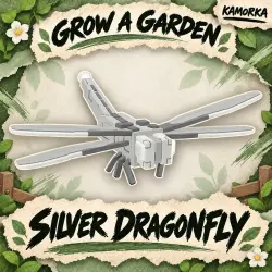 Silver Dragonfly Legendary Grow a Garden