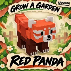 Red Panda [Divine] from Grow a Garden Kamorka