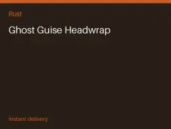 Ghost Guise Headwrap #570220763 — Rust, лот №263924