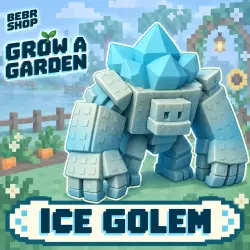 Grow a Garden: Ice Golem • Prismatic