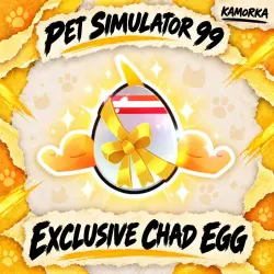 Exclusive Chad Egg [Exclusive] from Pet Simulator 99 Kamorka
