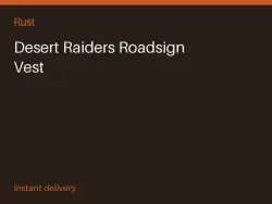 Desert Raiders Roadsign Vest #575105613 — Rust, лот №263991