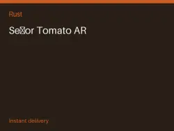 Señor Tomato AR #571831405 — Rust, лот №263997