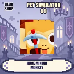 Pet Simulator 99: Huge Mining Monkey • Exclusive