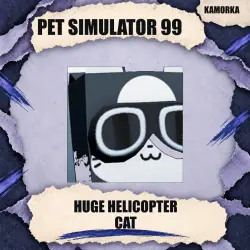 Huge Helicopter Cat Exclusive Pet Simulator 99