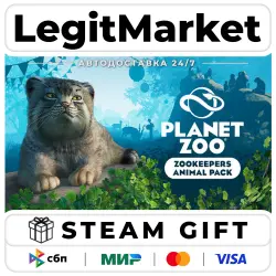 DLC Planet Zoo: Zookeepers Animal Pack / Steam АВТО / РУ + МИР