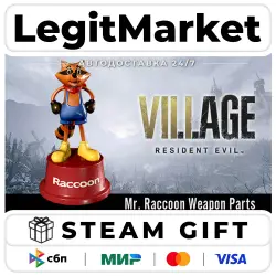 DLC Resident Evil Village - Mr. Raccoon Weapon Charm / Steam АВТО / РУ + МИР