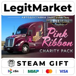 DLC American Truck Simulator - Pink Ribbon Charity Pack / Steam АВТО / РУ + МИР