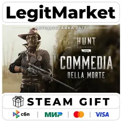 DLC Hunt: Showdown - Commedia Della Morte / Steam АВТО / РУ + МИР