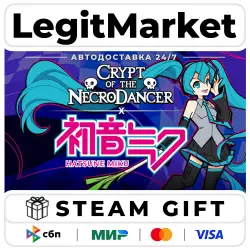 DLC Crypt of the NecroDancer: Hatsune Miku Character / Steam АВТО / РУ + МИР
