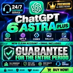 ChatGPT Plus GPT-6 Astra | 1-Month Warranty | 24/7 Customer Support
