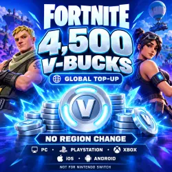Fortnite 4,500 В-баксов | Global | PC / PS / Xbox / iOS / A…, лот №255261
