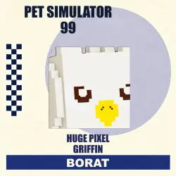 Huge Pixel Griffin (Exclusive) | Pet Simulator 99 | d