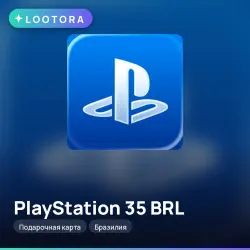 PlayStation Store 35 BRL, gift card, BR