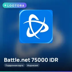 Battle.net 75000 IDR, gift card, ID