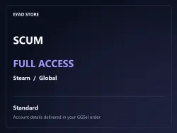 SCUM PC Steam Account - Standard - Global