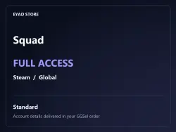 Squad Steam Account - Standard - Global
