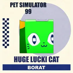 Huge Lucki Cat | Exclusive | Pet Simulator 99 Roblox