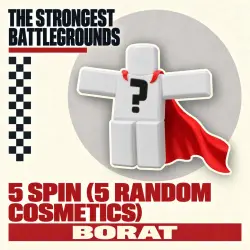 5 Spin (5 Random Cosmetics) (Rare) | The Strongest Battlegrounds | d