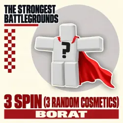 3 Spin (3 Random Cosmetics) | Uncommon | The Strongest Battlegrounds Roblox