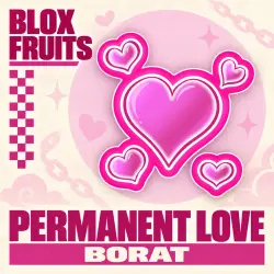Permanent Love (Rare) Blox Fruits — — Roblox, лот №273495