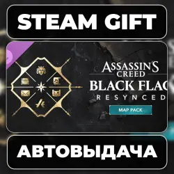 Assassin's Creed Black Flag Resynced - MAP PACK Steam • RU + WORLD