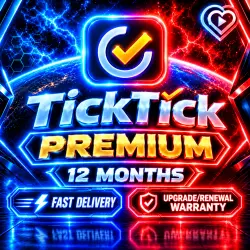 TickTick Premium 12 Months | Upgrade/Renewal |  & Warranty  Service