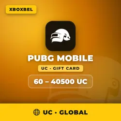 PUBG Mobile Gift Card 60-40500 UC GLOBAL, лот №210341