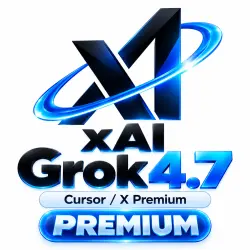 xAI Grok Premium: Grok 4.7 + Cursor + X Premium |  | Full Warranty