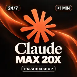 AUTO 24/7 | Claude AI MAX 20X | Claude | Max 20x | Supscription