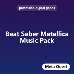 Beat Saber Metallica Music Pack Quest 2 3 3S Pro Global Key