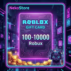 Roblox 100-10000 Robux | Подарочная карта / Код | АВТОВЫДАЧ…, лот №209012