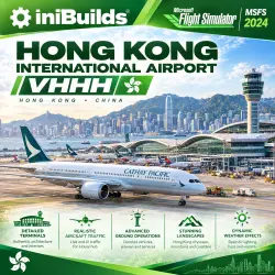 iniBuilds HONG KONG INTERNATIONAL — VHHH | MSFS 2024