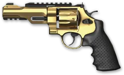 Gold S&W M&P R8