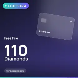 Free Fire 110 Diamonds, top-up by player ID