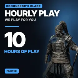 10 hours of play in Conqueror's Blade on your account