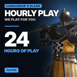 24 hours of play in Conqueror's Blade on your account